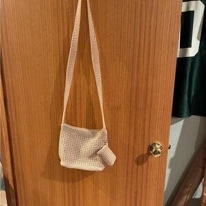 Elegant Cream Crossbody Bag